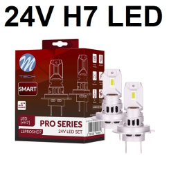 LED SET SIJALICA H7 24V PRO SMART SERIJA LSPROSHD7 M-TECH